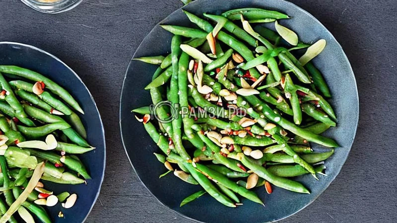 Салат из стручковой фасоли - рецепт Гордона Рамзи